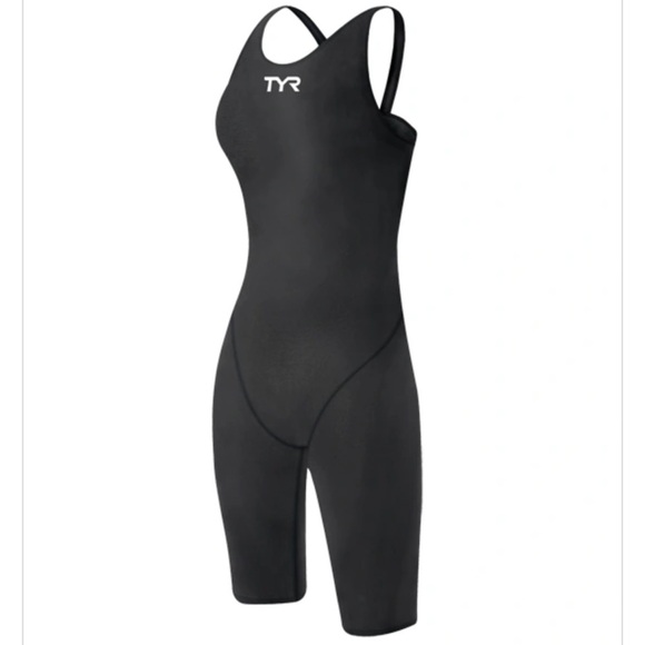 TYR Women’s Tracer B-Series Shortjohn Swimsuit Size 30L, 28 In Black - Picture 13 of 13